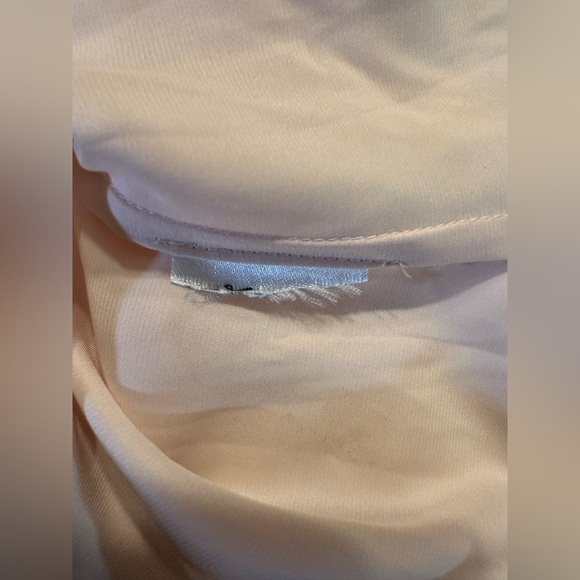 Banana Republic light pink Embellished Cream Sleeveless Top size XS (b3 - Picture 6 of 8